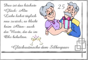 glueckwuensche silberhochzeit