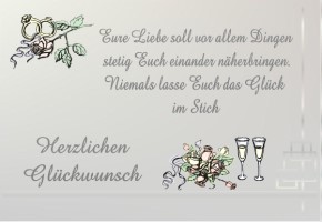 Grusskarten Zur Hochzeit